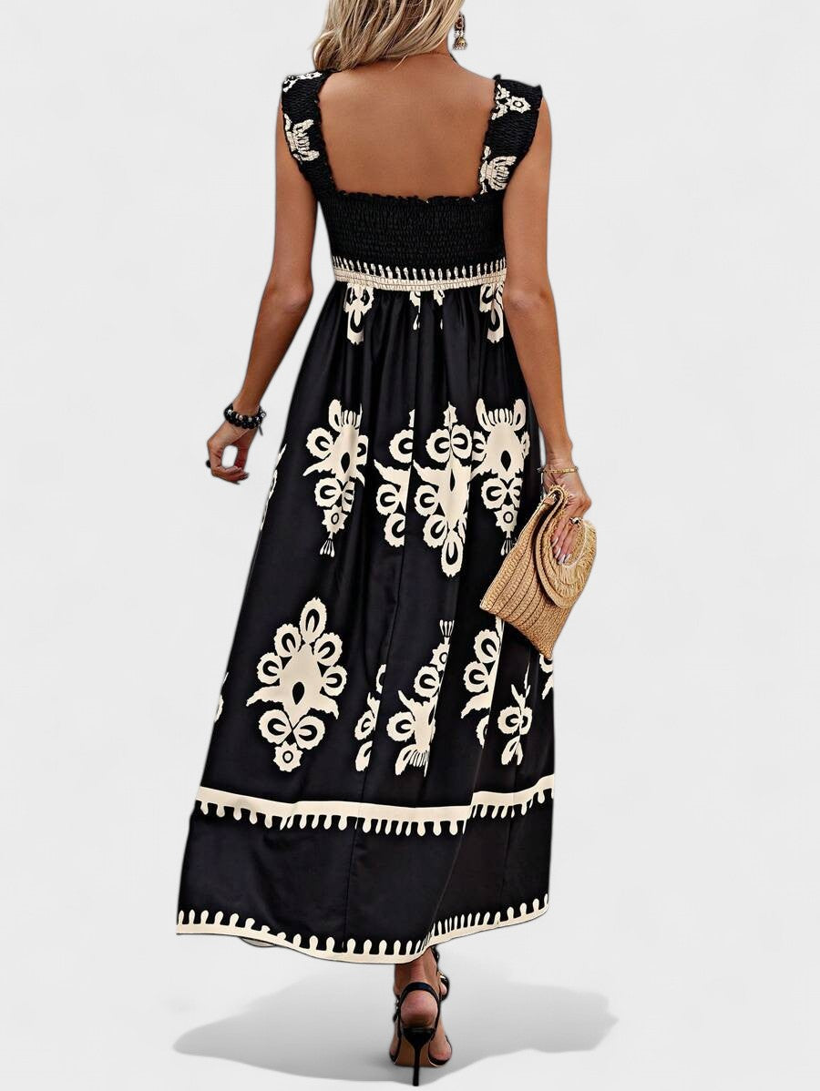 Liora | Maxi Dress with Smocked Bodice