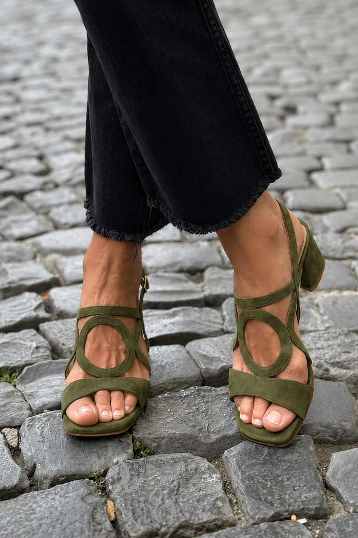 Talia | Vibrant Yellow Sandal