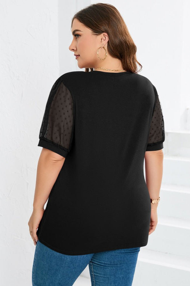 Helena | Sleek V-Neck Blouse